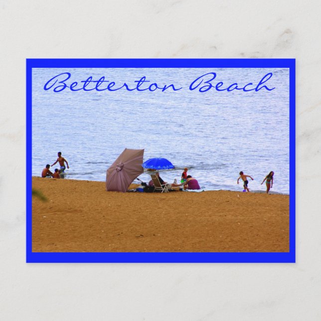Betterton Beach Postkarte (Vorderseite)