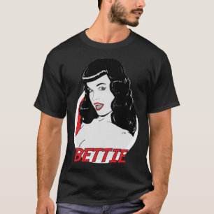Bettie Page! Klassischer T - Shirt