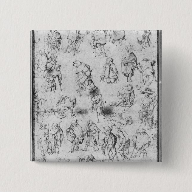 Bettler Button (Vorderseite)