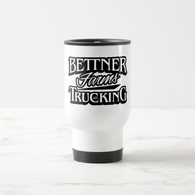 Bettner Farms Trucking Travel Mug Reisebecher (Mittel)