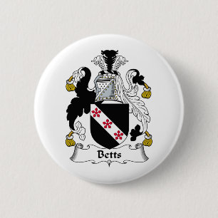 Betts Familienwappen Button