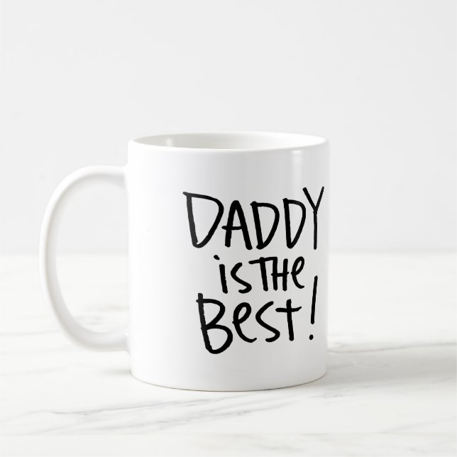 Betts: Vati ist das Beste Kaffeetasse (Links)