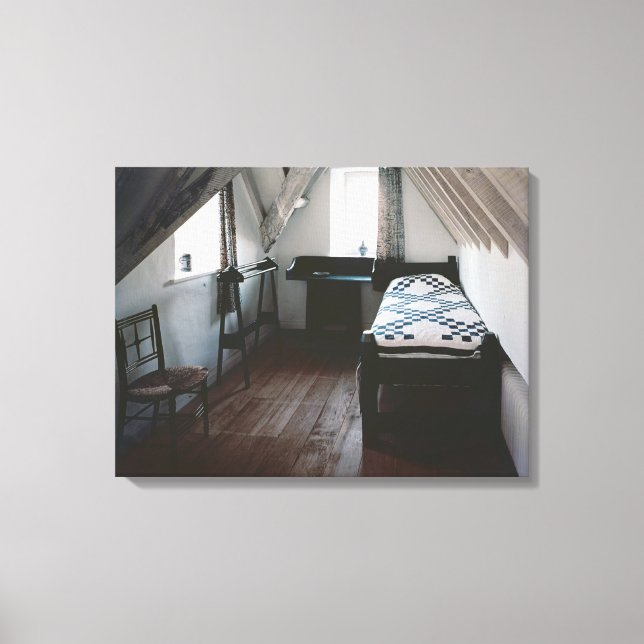 Bettwäsche, Handtuchstränge, entworfen von Ford Ma Leinwanddruck (Vorderseite)