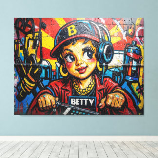 BETTY BOOP-3 LEINWANDDRUCK