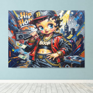BETTY BOOP-4A LEINWANDDRUCK