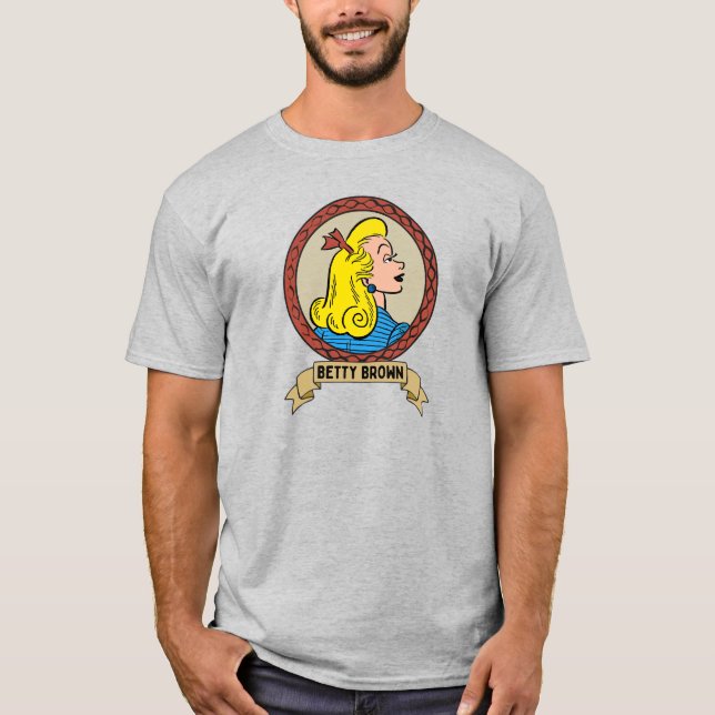 Betty Brown Portrait T - Shirt (Vorderseite)
