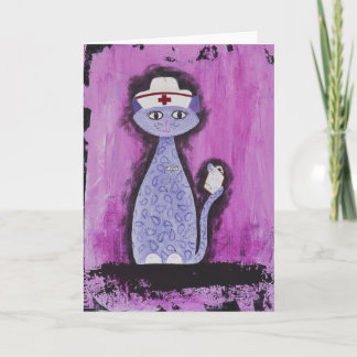 Betty, die Paisley-Krankenschwester Karte