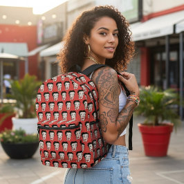 Betty Gedruckter Rucksack