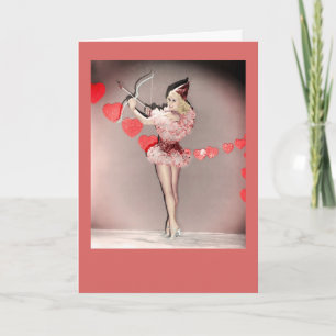 Betty Grable Valentinstagskarte Feiertagskarte