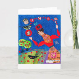 Betty-Gruß-Karte Karte