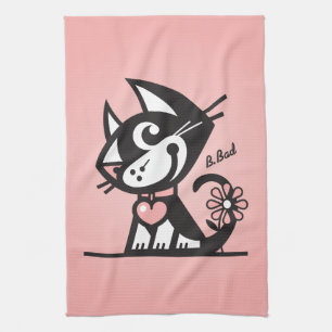 BETTY-SCHLECHT-MIEZEKATZE GESCHIRRTUCH