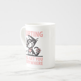 BETTY-SCHLECHT-MIEZEKATZE PROZELLANTASSE