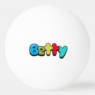 Betty Tischtennisball