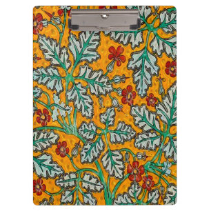 Betty's gelbe Blumen Klemmbrett