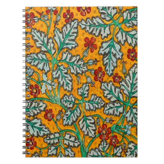 Betty's gelbe Blumen Notizblock