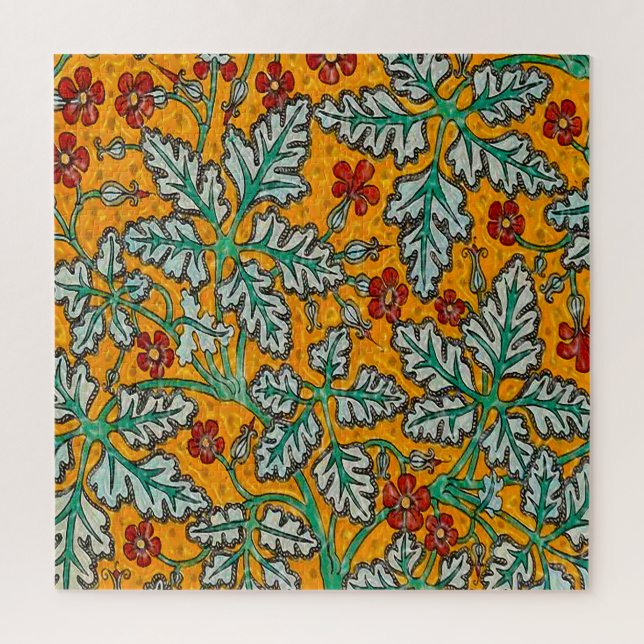 Betty's gelbe Blumen Puzzle (Vertikal)