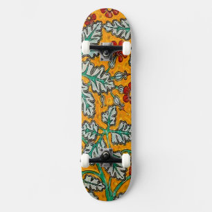 Betty's gelbe Blumen Skateboard