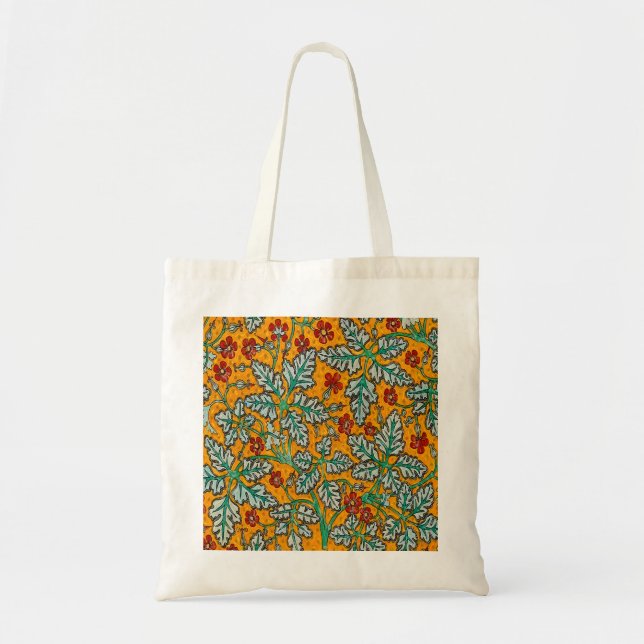 Betty's gelbe Blumen Tragetasche (Vorne)
