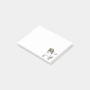 Betupfende Einhorn-Post-Itanmerkungen Post-it Klebezettel