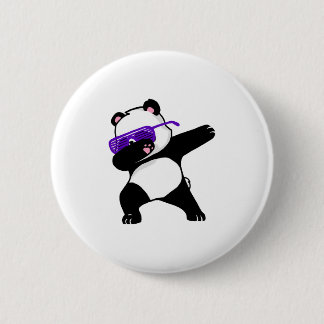 Betupfende Pandat-shirt niedliche lustige Button
