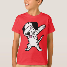 Betupfender Dalmatiner lustiger Dalmation T-Shirt