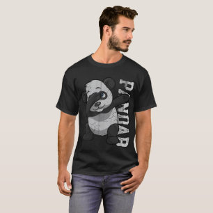 Betupfender Panda-Bär Pandab Klecks T-Shirt