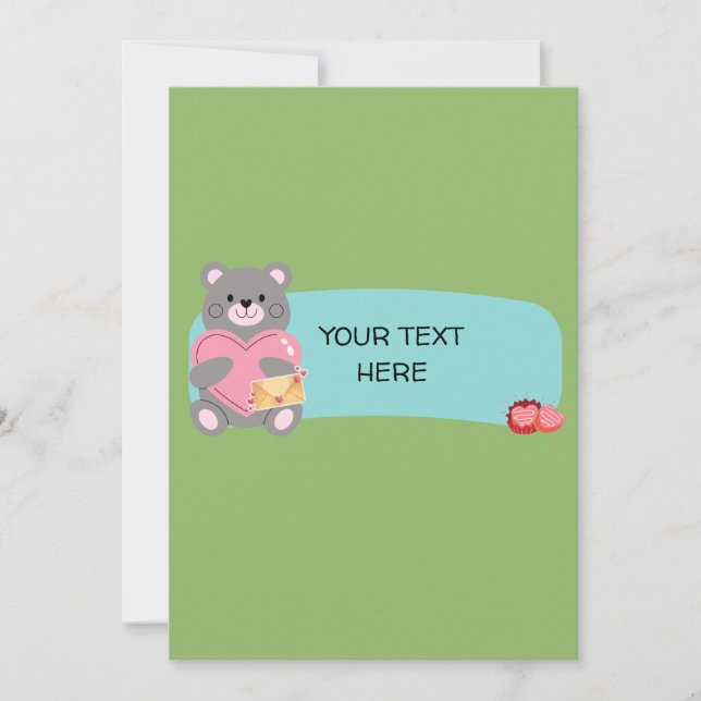 BEUNRUHIGBAR EINLADUNG (Vorderseite)