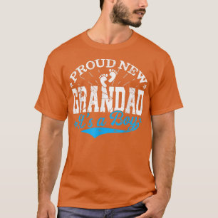 Beunruhigend Gender Offenbarung Proud New Grandad T-Shirt