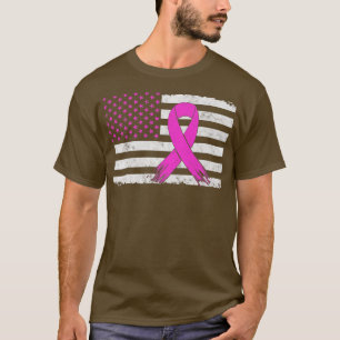 Beunruhigend rosa Ribbon Brustkrebs Bewusstseinsze T-Shirt