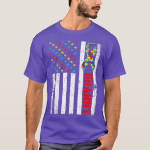Beunruhigende amerikanische Flagge Großmutter Auti T-Shirt