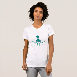 Beunruhigendes Octopus-Design - Frauen-Bella+Leinw T-Shirt
