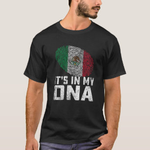 Beunruhigt ist es in meiner DNA Mexiko-Flagge Männ T-Shirt