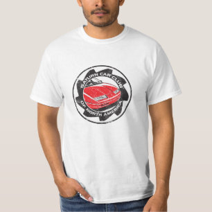 Beunruhigt SCCNA Logo-Weiß T - Shirt