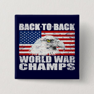 Beunruhigt zurück zu hinteren Weltkrieg-Champions Button