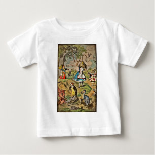 Beunruhigte Alice und Freund-Abdeckung Baby T-shirt