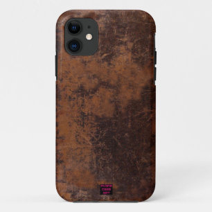 Beunruhigte alte lederne Blick Case-Mate iPhone Hülle