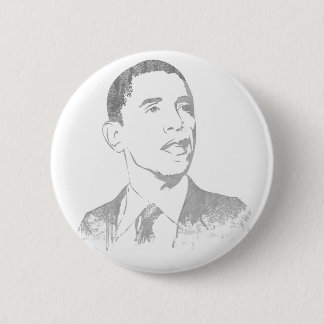 Beunruhigte Barack Obama Knöpfe Button