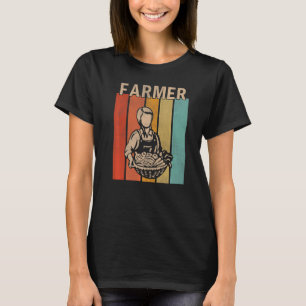 Beunruhigte Bauer Männer Frauen Niedlicher Bauer R T-Shirt
