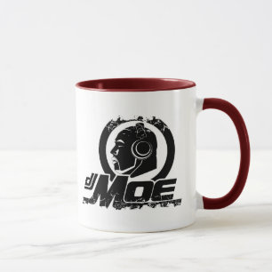 Beunruhigte Grenze - 2 versahen Wecker-Tasse mit Tasse