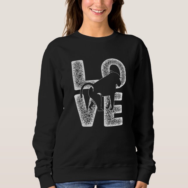 Beunruhigte ich Liebe Baboon Idee für Primate Sweatshirt (Vorderseite)