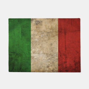 Beunruhigte Landesflaggen Italien Fußmatte