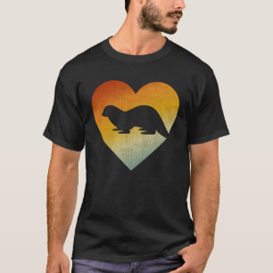 Beunruhigte Männer im Retro-Stil Frauen öfter T-Shirt