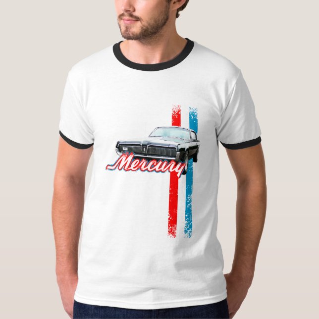 Beunruhigte Mercury-Pumaillustration T-Shirt (Vorderseite)