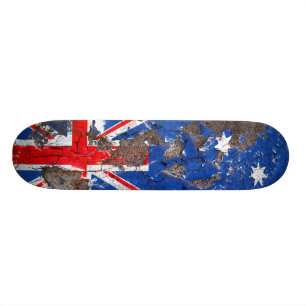 Beunruhigte Nationen - Australien (Skateboard) Skateboard