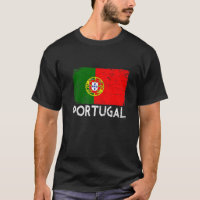 Beunruhigte portugiesische Flagge Männer Frauen Ki