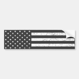 Beunruhigter Autoaufkleber der amerikanischen