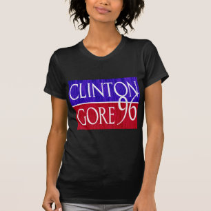 Beunruhigter Entwurf Clintons Gore 96 T-Shirt