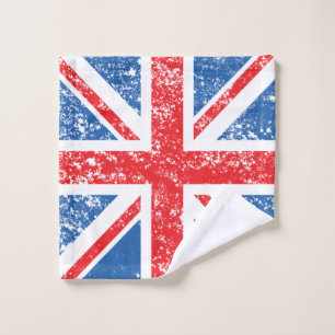 Beunruhigter Gewerkschafts-Jack/Flagge Waschlappen