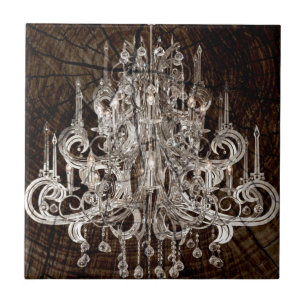 Beunruhigter ursprünglicher Leuchter Land des Fliese