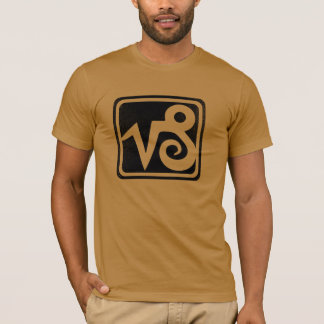 Beunruhigtes astrologisches Symbol des Steinbocks T-Shirt